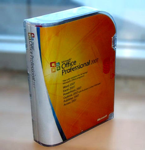 MICROSOFT OFFICE PROFESSIONAL 2007 FULL RETAIL NEW