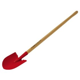 Ames True Temper Real Tools For Kids Round Point Shovel With 36-Inch Handle KSM