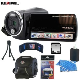 Bell and Howell DNV900HD 1080P Infrared Night Vision Camcorder With Accessory Kit