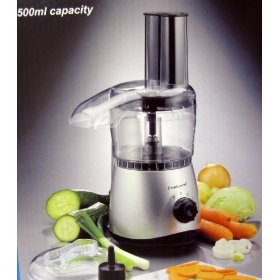 Brentwood FP-525 500ml Capacity Food Processor SILVER
