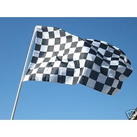 Checkered Flag 3x5 3 x 5 Brand NEW Racing Black & White