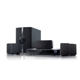 Coby DVD968 5.1-Channel DVD Home Theater System with 1080p Upconversion, DivX Playback and AM/FM Tuner (Black)