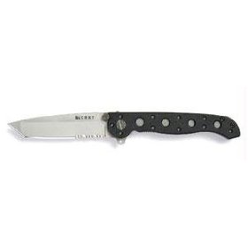 Columbia River Knife And Tool M16-10Z EDC (Every Day Carry) 3-inch Zytel Grey  Folding Knife with Autolawk and Tanto Razor Edge Blade , 7.125-inch Total Length