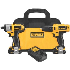 DEWALT DCK211S2 12-Volt Max Drill/Driver / Impact Driver Combo Kit