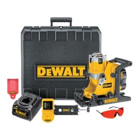 DEWALT DW073KD  1/4-Inch at 100-Feet Manual Level 9.6-Volt to 18-Volt NiCd Cordless Interior/Exterior Rotary Laser Kit