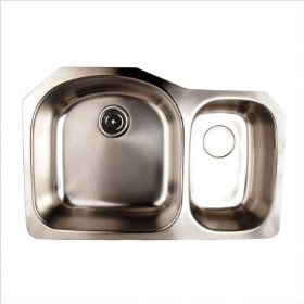 FrankeUSA UCSK800-18BX Double Bowl Undermount Sink, Stainless Steel