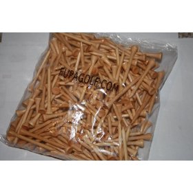 Golf Tees Bamboo 250 Bulk Pack