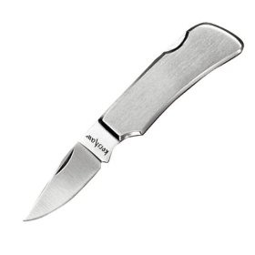 Kershaw Lockback Knife with Stainless-Steel Folder