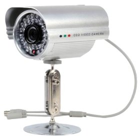 LYD CM712CH Water-Resistant Camera with 50m Night Vision Range 1/3 CCD