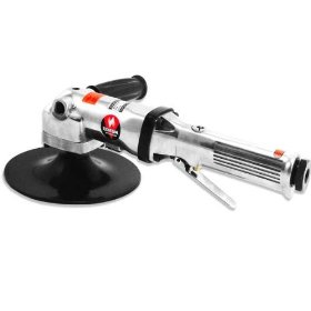 Neiko 7-Inch Pneumatic Air Angle Polisher Buffer with Handle