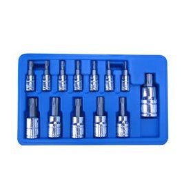 Neiko Torx Bits Socket Set, 13-Piece Tamper Proof Security Type