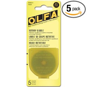 Olfa Rotary Blade Refill Pack RB45-5 (45mm)