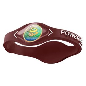 Power Balance LLC Silicone Wristband (SIZE: Extra Large, COLOR:Black/Black)