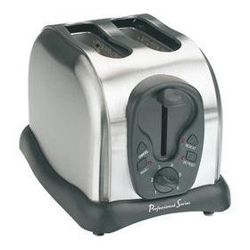 Professional Series PS77401 Stainless-Steel 2-Slice Toaster