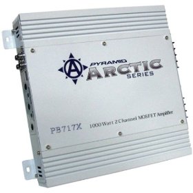 Pyramid PB717X 1,000-Watt 2-Channel Bridgeable Amplifier