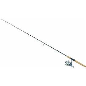 Quantum Optix Spinning Combo Optix Reel with 7'0-Inch Medium 2 Piece Rod