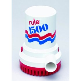 Rule 1500 GPH Non-Automatic Bilge Pump