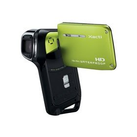 Sanyo VPC-CA9 Xacti 9 Megapixel Water Proof HD Digital Video Camcorder, Green