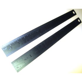 SE Ruler 6" - Double Sided - S.A.E/MM (2 Pack)