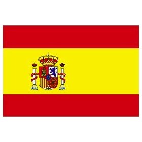 Spain Flag 3ft x 5ft Superknit Polyester