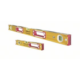 Stabila 37816 48-Inch and 16-Inch Aluminum Box Beam Level Set