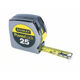 Stanley 33-425 Powerlock 25-Foot by 1-Inch Measuring Tape