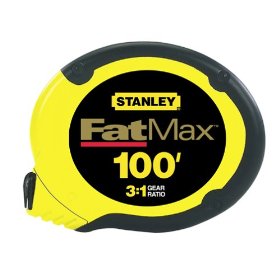 Stanley 34-130 100-Foot FatMax Long Tape Rule