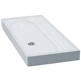 La Toscana L3012 Piano 40-Inch by 20-Inch by 5-Inch Above Counter Or Wall Mount Ceramic Lavatory with Overflow, White