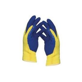 Weston KevlarR Cut-Resistant Gloves - Yellow/ Blue (Extra Large)