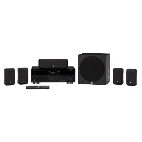 Yamaha YHT-393BL 5.1 Channel 500 Watt HTiB System (Each, Black)