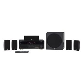 Yamaha YHT-493BL 5.1 Channel 500 Watt HTiB System (Each, Black)