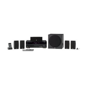 Yamaha YHT-593BL 5.1 Channel 525 Watt HTiB System (Each Black)