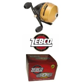 Zebco Spin Cast Fishing Reel with 20-Pound line