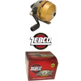 Zebco Spincast Fishing Reel Spooled with 10-Pound Line