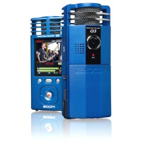 Zoom Q3 Handy Video Recorder (Metal Blue)